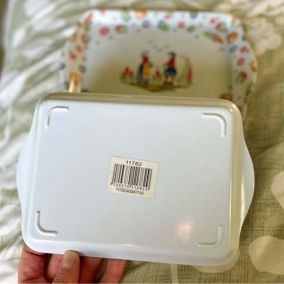 VTG Colonial Still Life Farmhouse Cottagecore Melamine Trays Set of 2 Decor - Picture 4 of 7